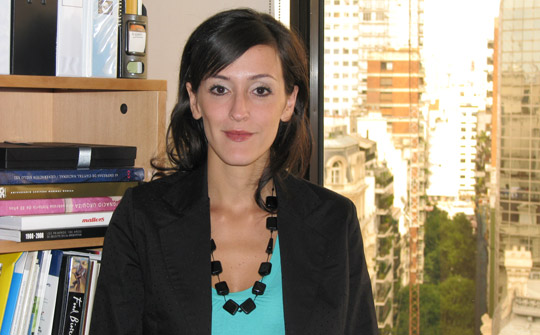 Fernanda P&eacute;rez Cometto, jefa de Comunicaciones Externas, Internas y Responsabilidad Social de Monsanto Argentina.