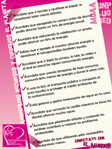 Muaa: afiche de la campa&ntilde;a de concientizaci&oacute;n.