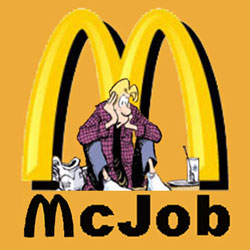 Buscan graficar el tipo de empleo que ofrece Mc Donald’s Buscan graficar el tipo de empleo que ofrece Mc Donald’s
