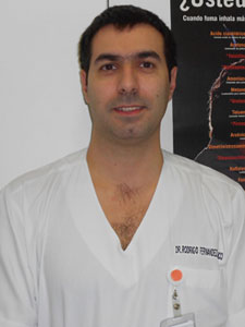 Dr. Rodrigo Fernández Blanco, coordinador de Salud Ocupacional de la siderúrgica Dr. Rodrigo Fernández Blanco, coordinador de Salud Ocupacional de la siderúrgica